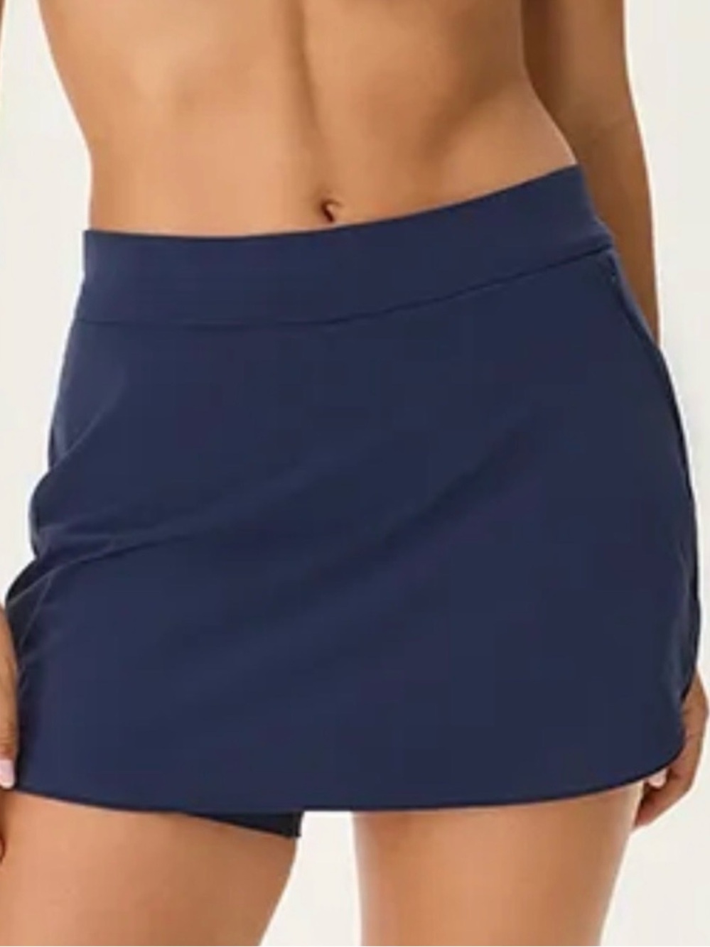 NEW Outdoor Voices the Exercise 3 inch skort
 in Navy blue size Small